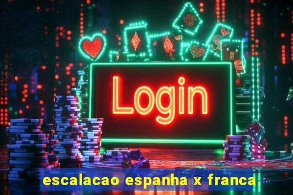 escalacao espanha x franca